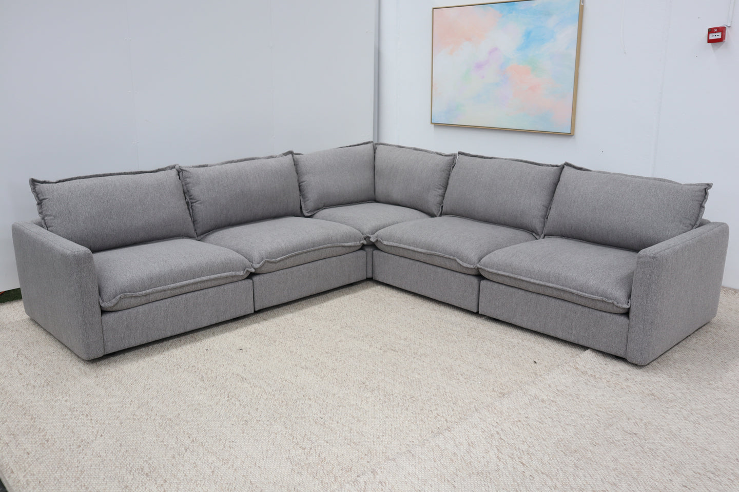 INDI GREY CORNER LOUNGE