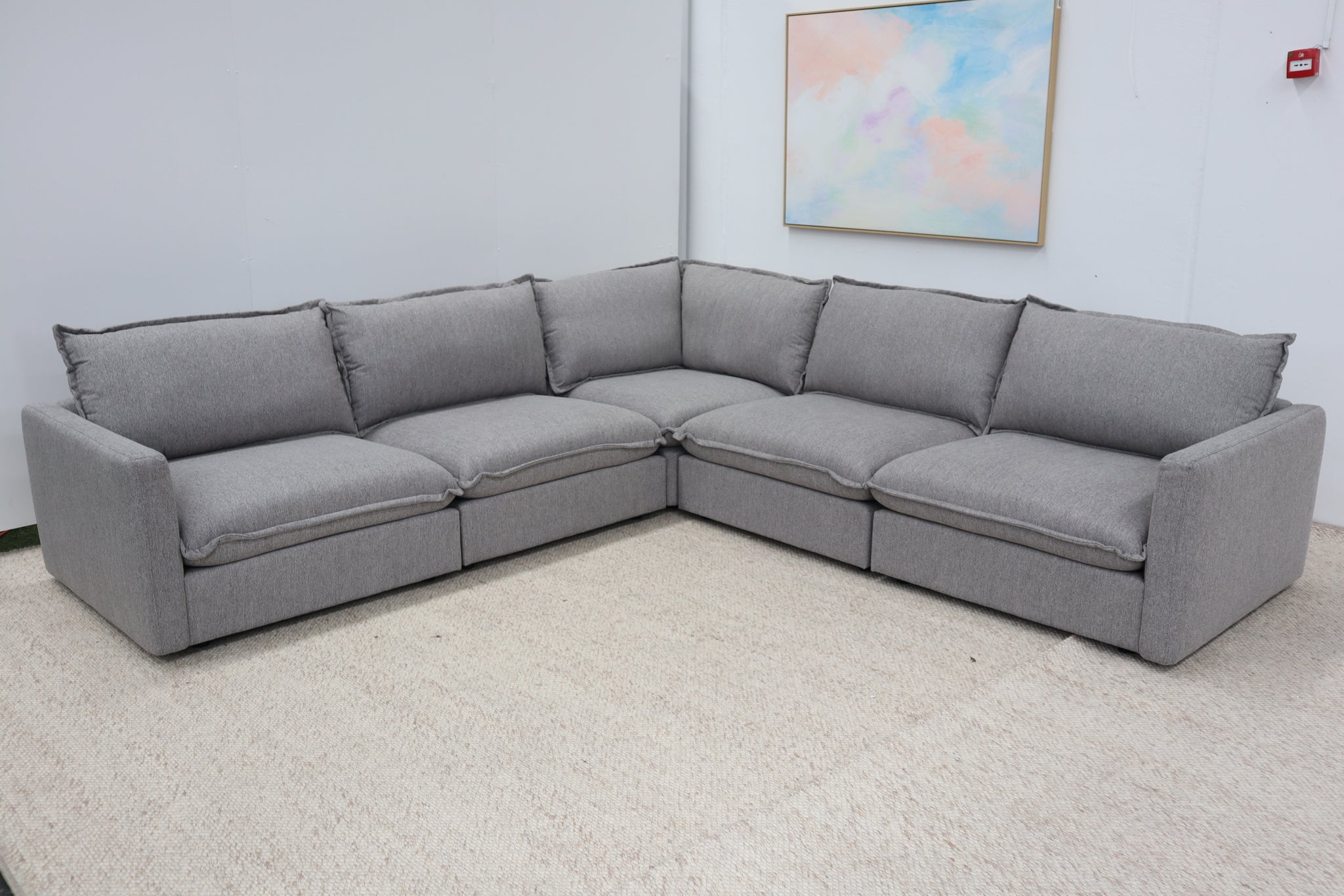 INDI GREY CORNER LOUNGE