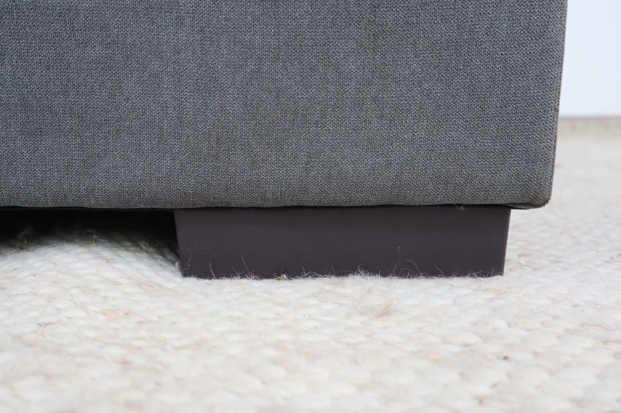 HALLE N6 DARK GREY FABRIC 2 SEATER