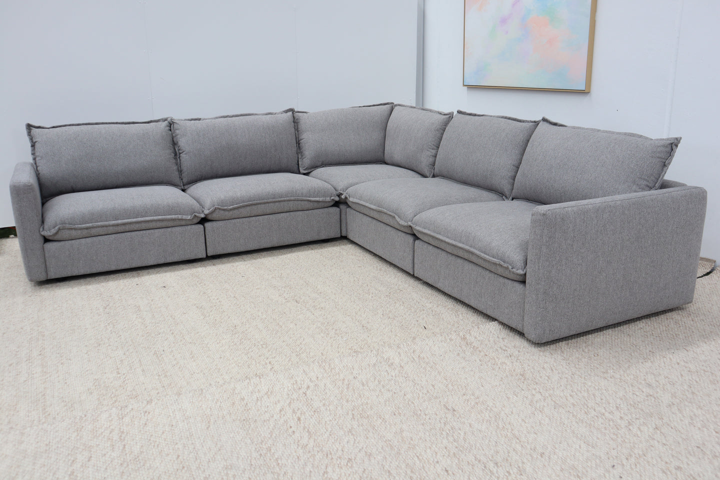 INDI GREY CORNER LOUNGE