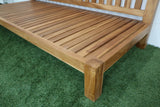 JEANNIE TEAK 3PCE OUTDOOR SETTING