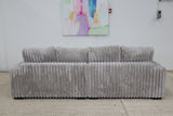 EVE GREY LOVESEAT