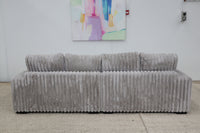 EVE GREY LOVESEAT
