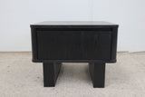 RIDGE BLACK LAMP TABLE