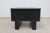 RIDGE BLACK LAMP TABLE