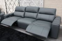 CARLTON DARK GREY 3 SEATER