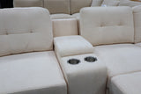ELSIE BEIGE CORNER LOUNGE