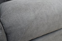 HALLE N6 DARK GREY FABRIC 2 SEATER
