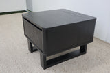 RIDGE BLACK LAMP TABLE