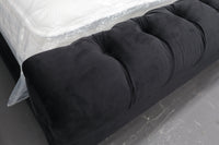 SAVANNAH BLACK KING BED