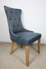 LUCY DENIM FABRIC DINING CHAIR