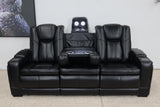 JASPER BLACK 3 SEATER