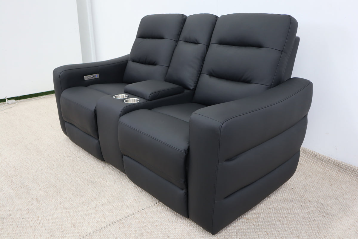 MELBOURNE BLACK 2 SEATER