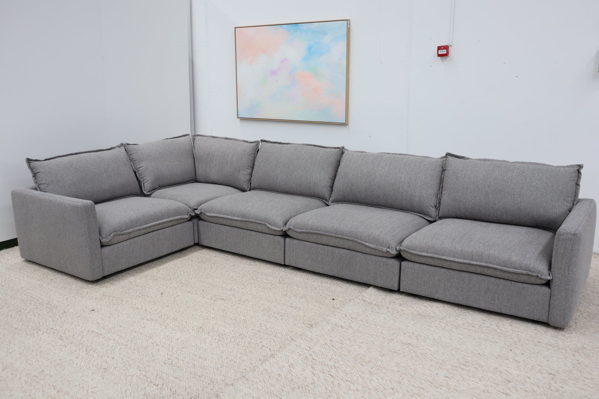 INDI GREY CORNER LOUNGE