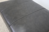 JADE GREY OTTOMAN