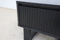 RIDGE BLACK LAMP TABLE