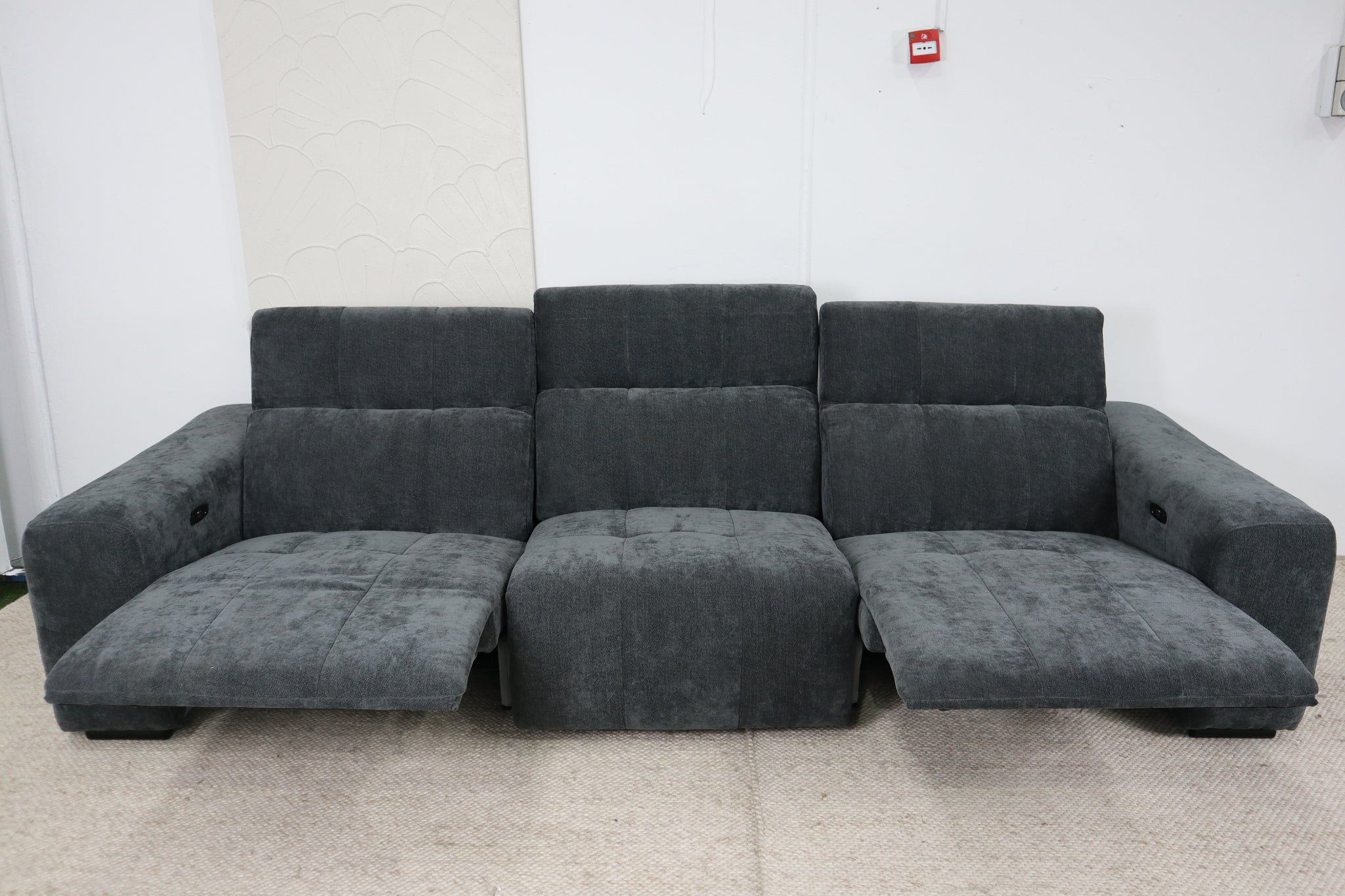 NOAH CHARCOAL 3 SEATER