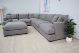 SCARLETT N4 GREY CORNER LOUNGE SUITE