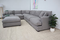 SCARLETT N4 GREY CORNER LOUNGE SUITE