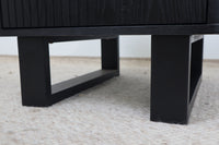 RIDGE BLACK LAMP TABLE