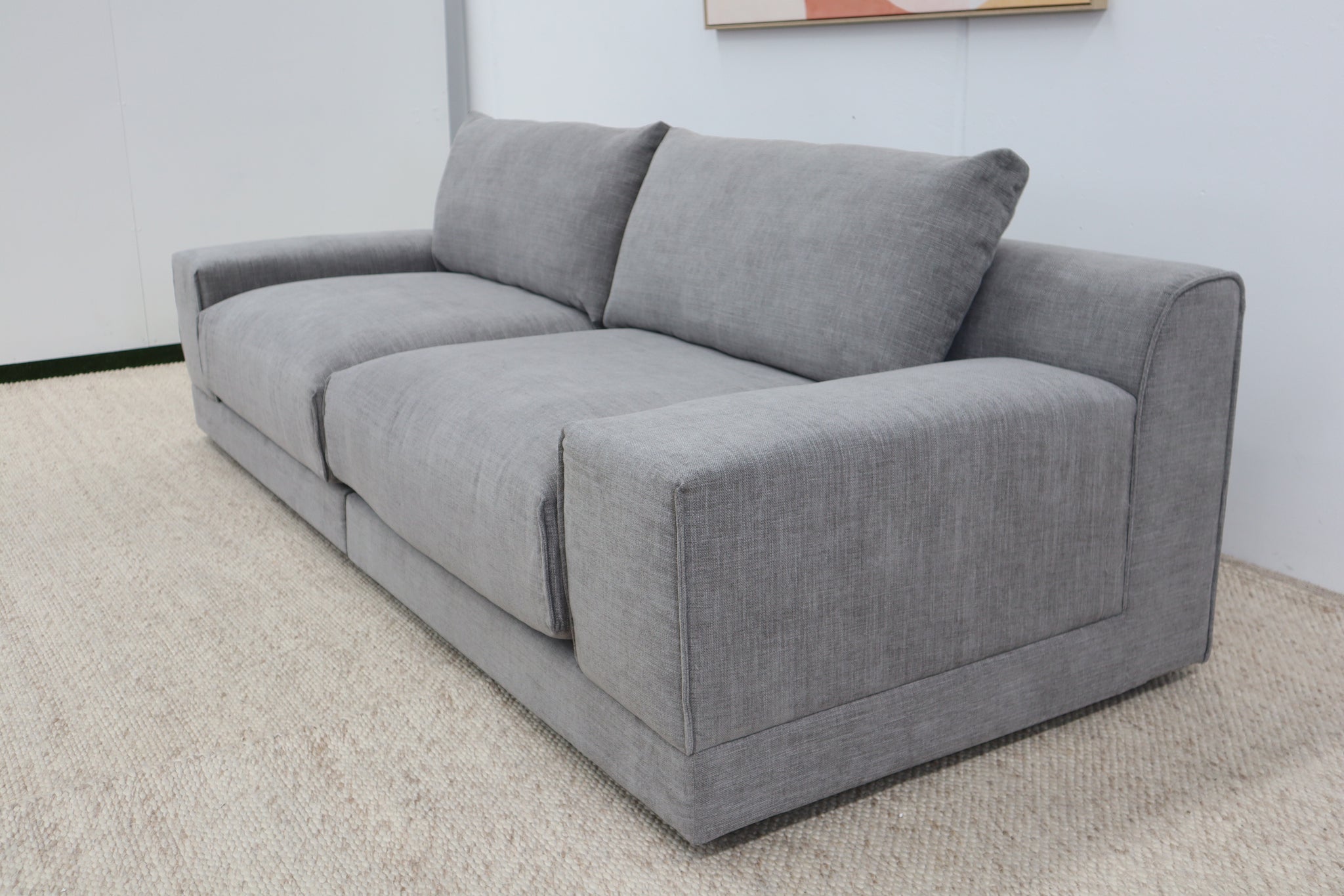 AYLA GREY 3 SEATER
