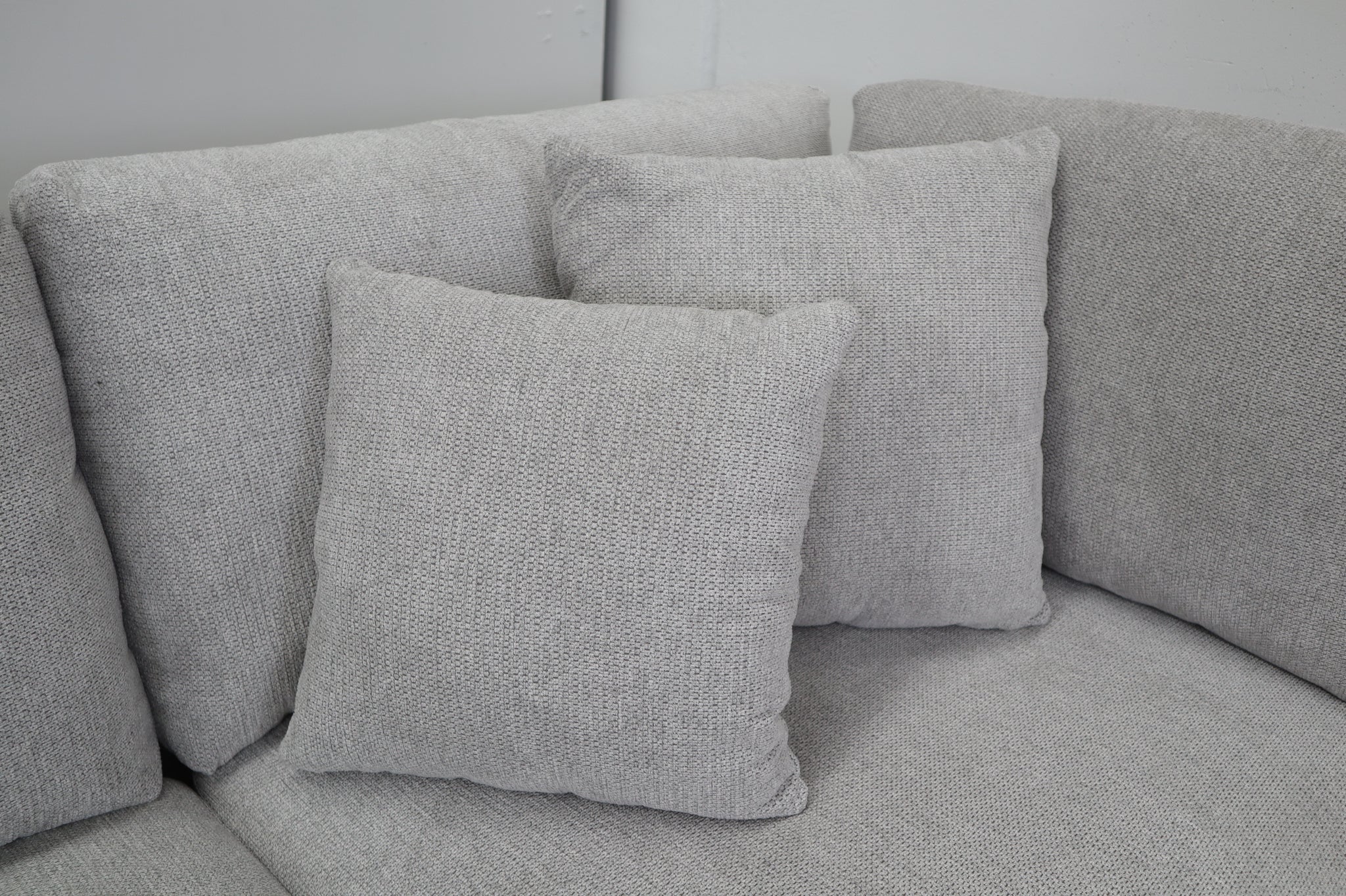 BLAIR LEFT HAND FACING LIGHT GREY CORNER LOUNGE