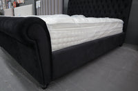SAVANNAH BLACK KING BED