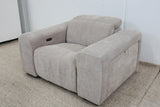 NOAH NATURAL FABRIC ELECTRIC RECLINER