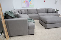 SCARLETT N4 GREY CORNER LOUNGE SUITE