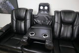 JASPER BLACK 3 SEATER