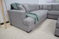 SCARLETT N4 GREY CORNER LOUNGE SUITE
