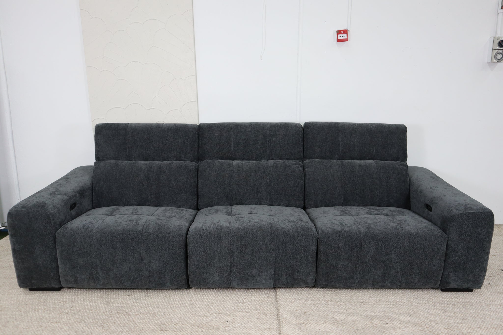 NOAH CHARCOAL 3 SEATER