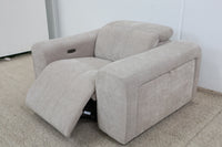 NOAH NATURAL FABRIC ELECTRIC RECLINER