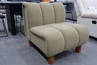 SUMMER OLIVE GREEN ARMCHAIR