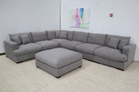 SCARLETT N4 GREY CORNER LOUNGE SUITE