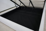 LILLY GAS LIFT NATURAL BOUCLE DOUBLE BED