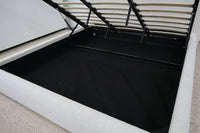 LILLY GAS LIFT NATURAL BOUCLE DOUBLE BED