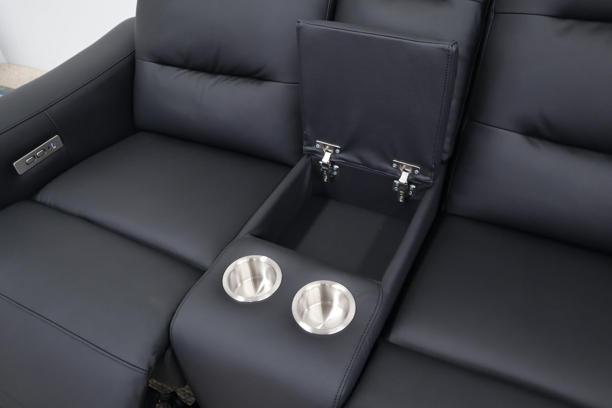 MELBOURNE BLACK 2 SEATER