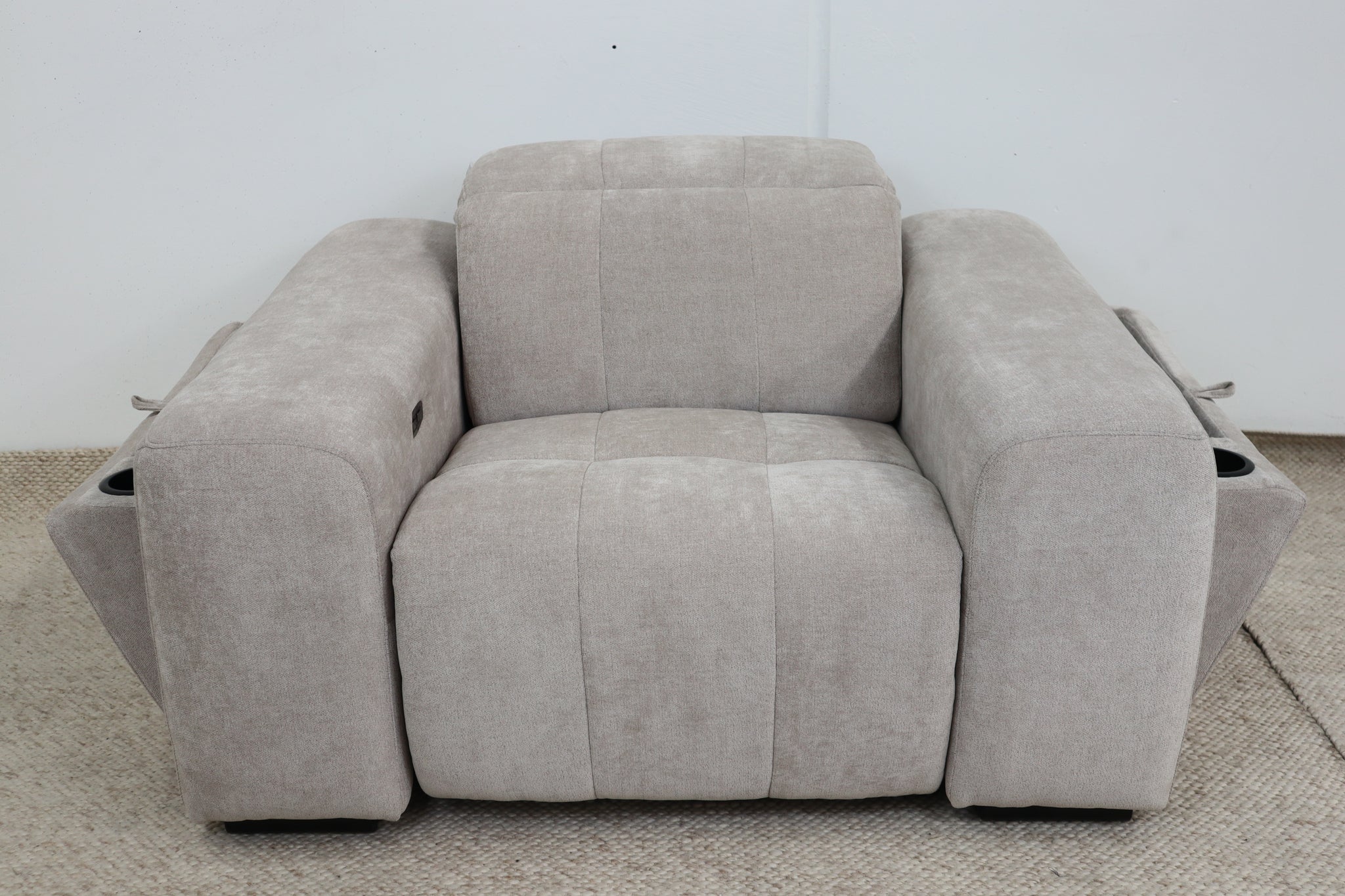 NOAH NATURAL FABRIC ELECTRIC RECLINER