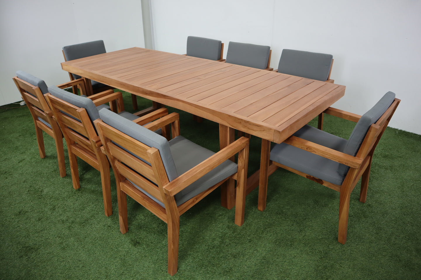 KEIRA 9PCE OUTDOOR DINING SETTING
