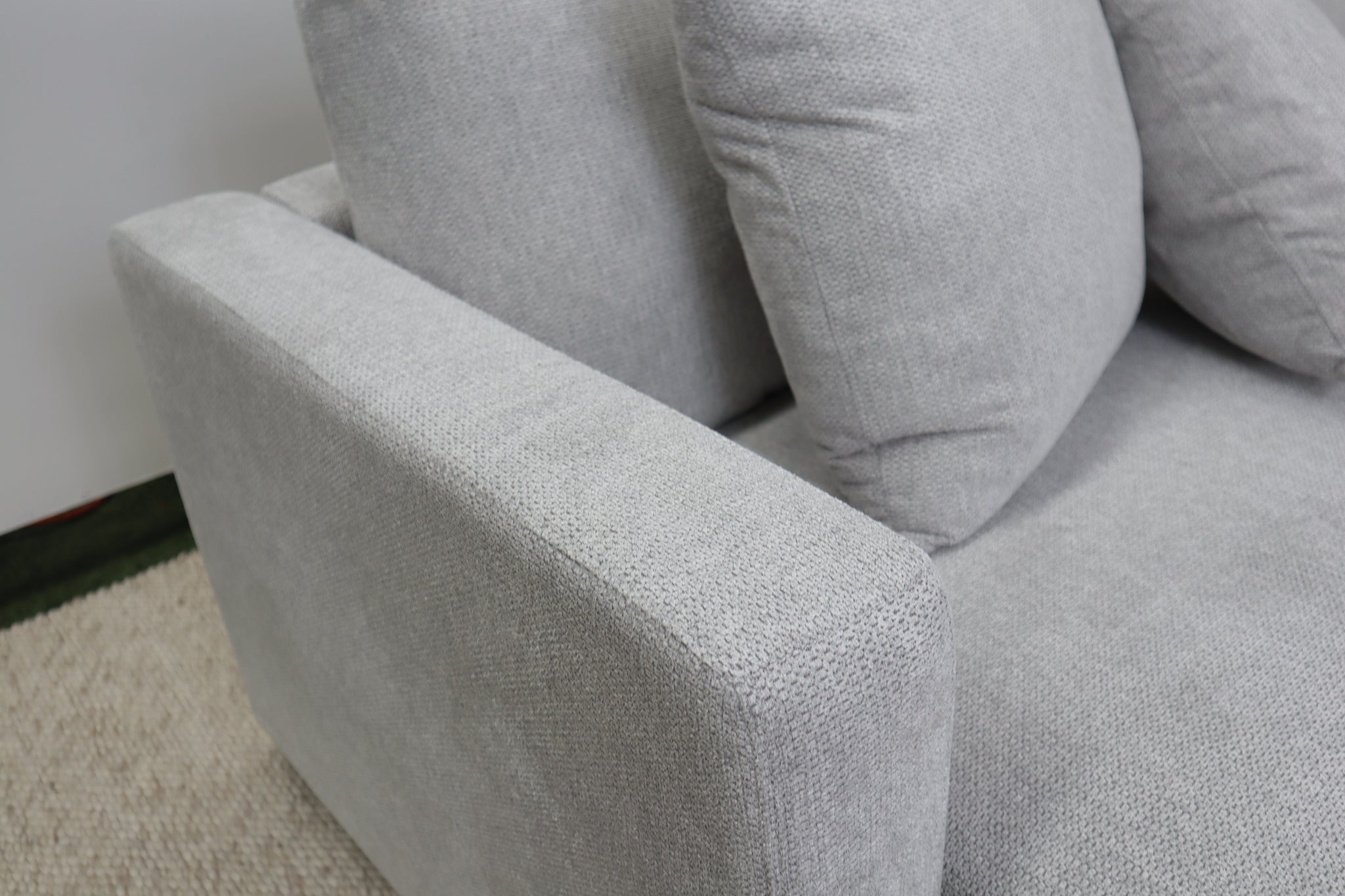 BLAIR LEFT HAND FACING LIGHT GREY CORNER LOUNGE