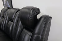 JASPER BLACK 3 SEATER
