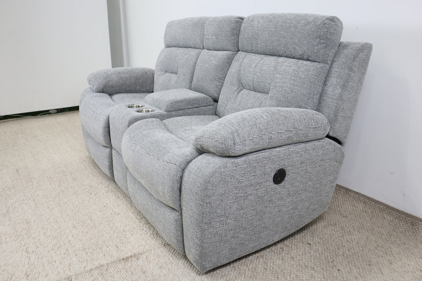 JAMIE GREY FABRIC ELECTRIC 2 SEATER