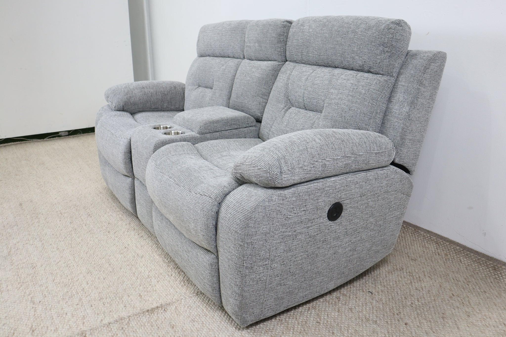 JAMIE GREY FABRIC ELECTRIC 2 SEATER