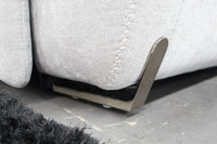 HAMISH GREY FABRIC ELECTRIC CORNER LOUNGE SUITE
