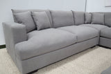 SCARLETT N4 GREY CORNER LOUNGE SUITE