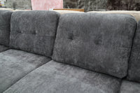 ELSIE DARK GREY CORNER LOUNGE SUITE