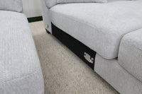 BLAIR LEFT HAND FACING LIGHT GREY CORNER LOUNGE