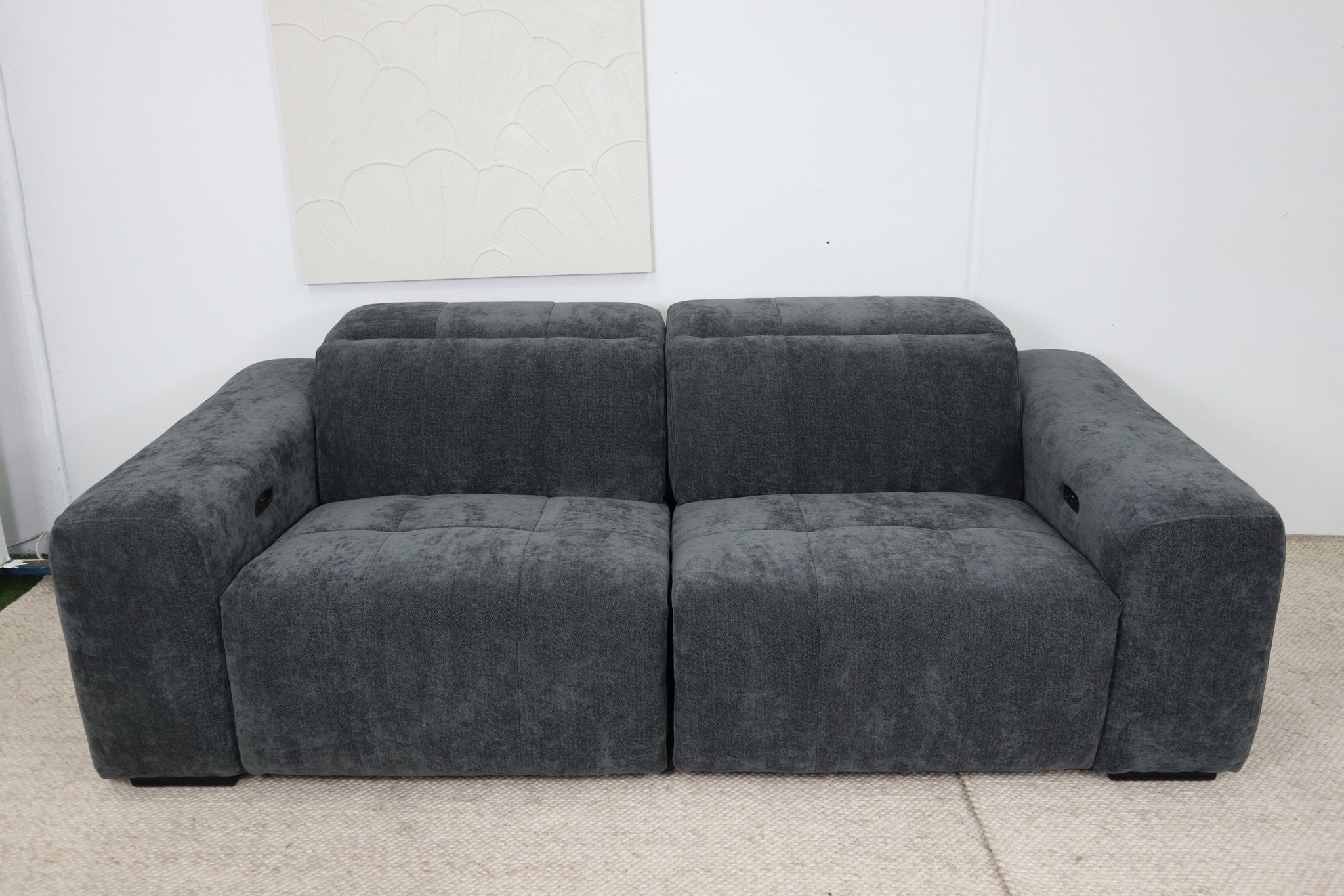NOAH CHARCOAL 2 SEATER