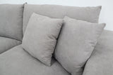 SCARLETT N4 GREY CORNER LOUNGE SUITE
